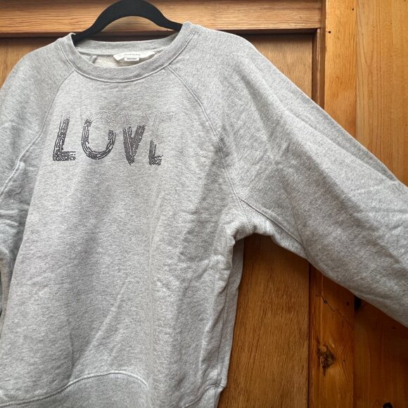 Zadig & Voltaire Tops - CLOSE OUT SALE: Zadig & Voltaire Gray  "LOVE" 100% Cotton [Never Worn]  - Small